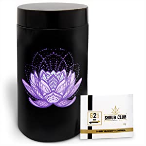 Lotus Herb Jar