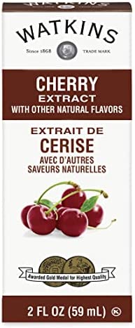 Watkins Cherry Extract with Other Natural Flavors, Non-GMO, Kosher, 59ml, 1 Count